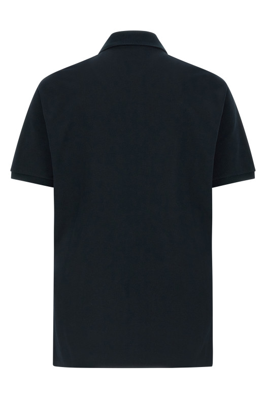 'Morsetto' embroidery polo shirt Blue