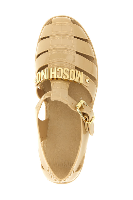 Jelly sandals Beige