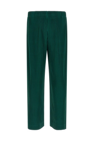 'Color Pleats 1' pants Green