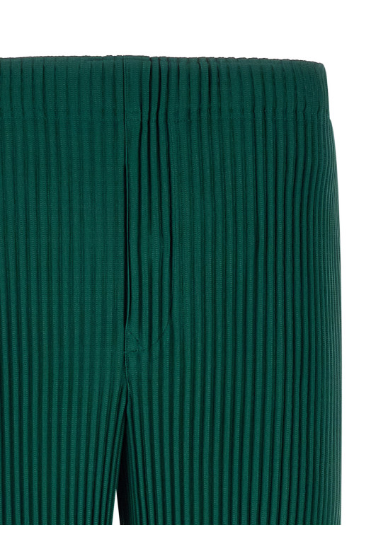 'Color Pleats 1' pants Green