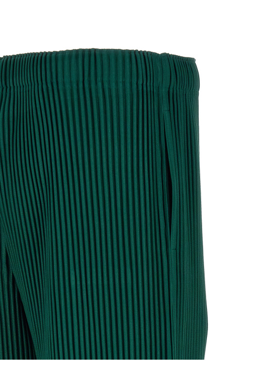 'Color Pleats 1' pants Green