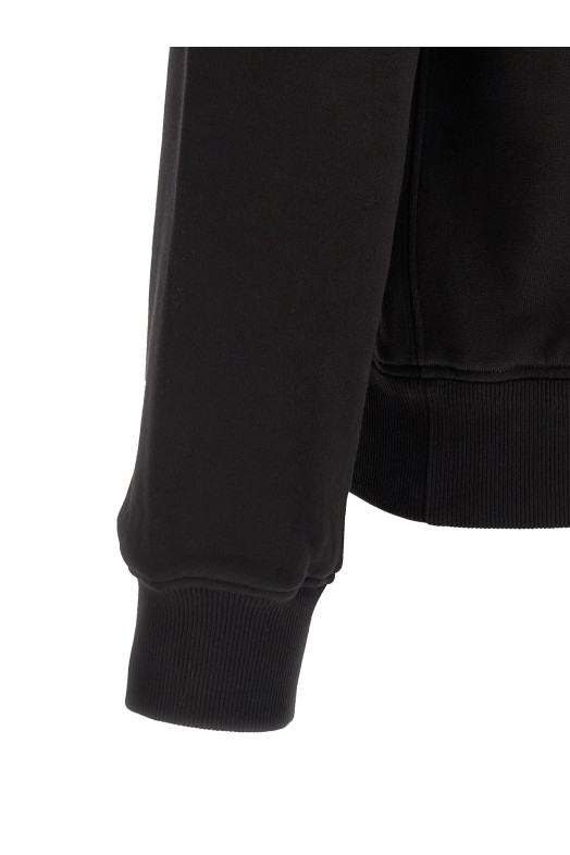 Heraldic patch sweatshirt Black