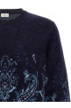 Paisley wool sweater Multicolor