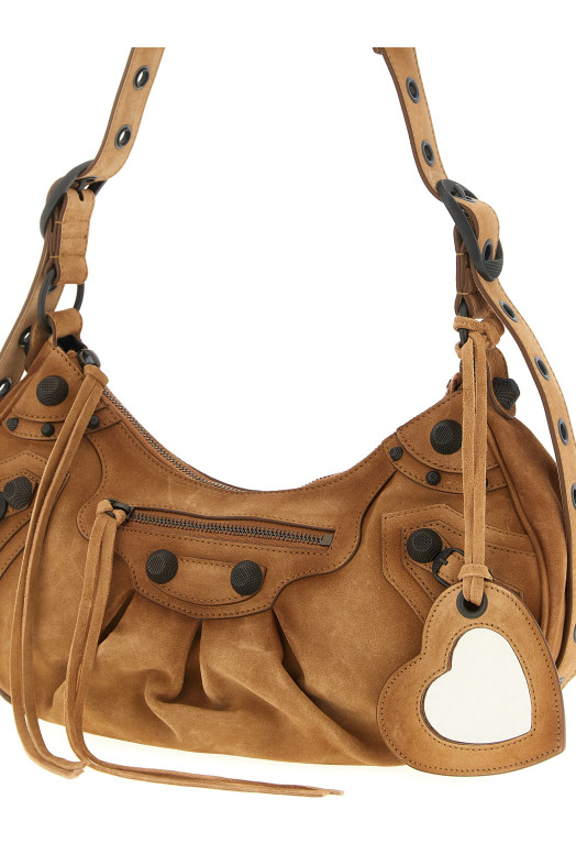 'Le Cagole S' shoulder bag Brown