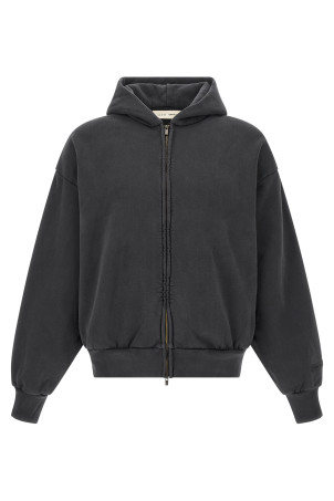'Classic Fleece Full Zip' hoodie Black