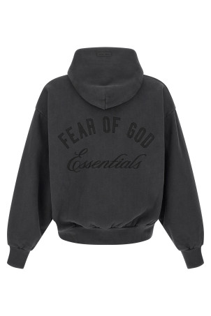 'Classic Fleece Full Zip' hoodie Black