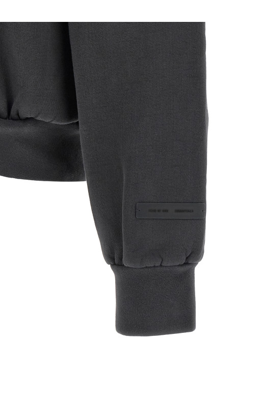 'Classic Fleece Full Zip' hoodie Black