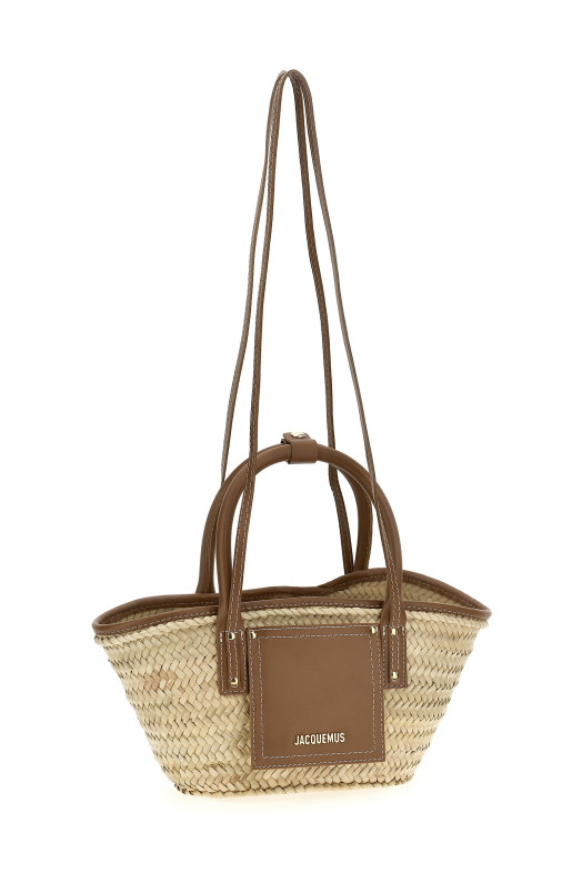 'Le Petit Panier Soli' shopping bag Brown