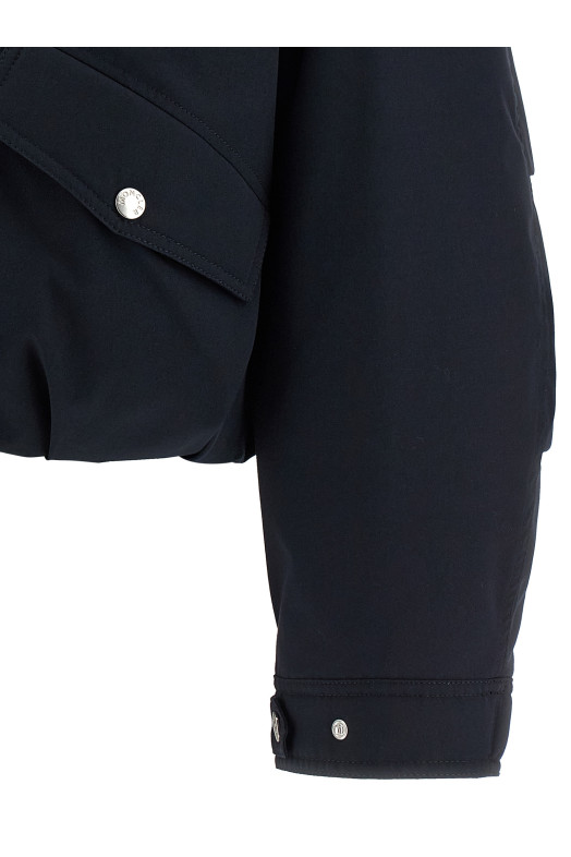 'Eucalyptus' down jacket Blue