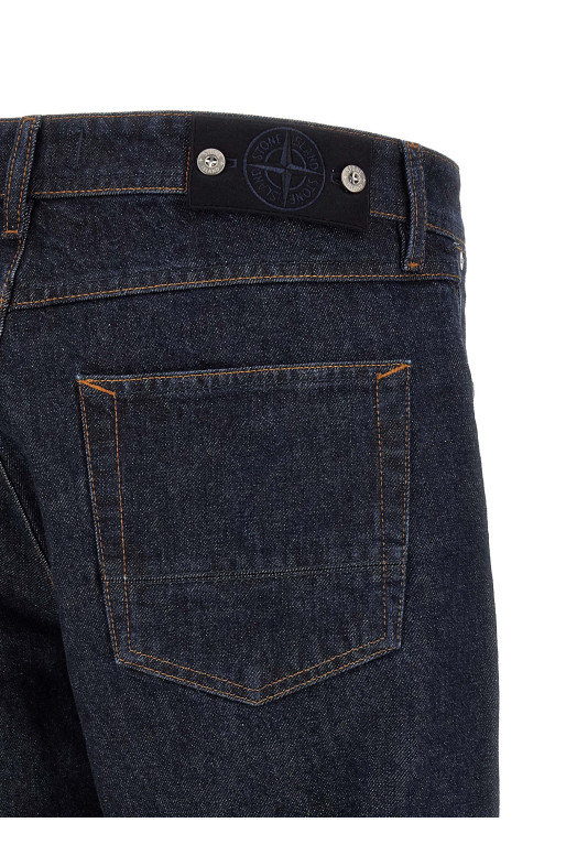 Indigo denim jeans Blue