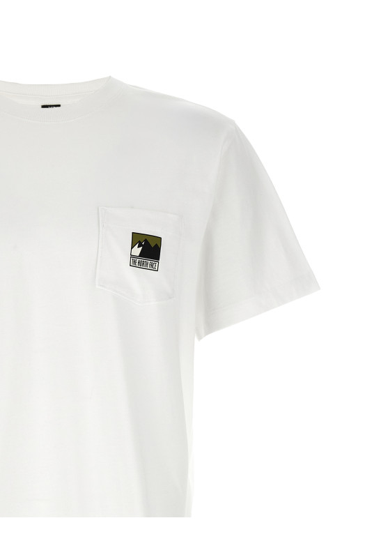 'Mountain Logo' T-shirt White