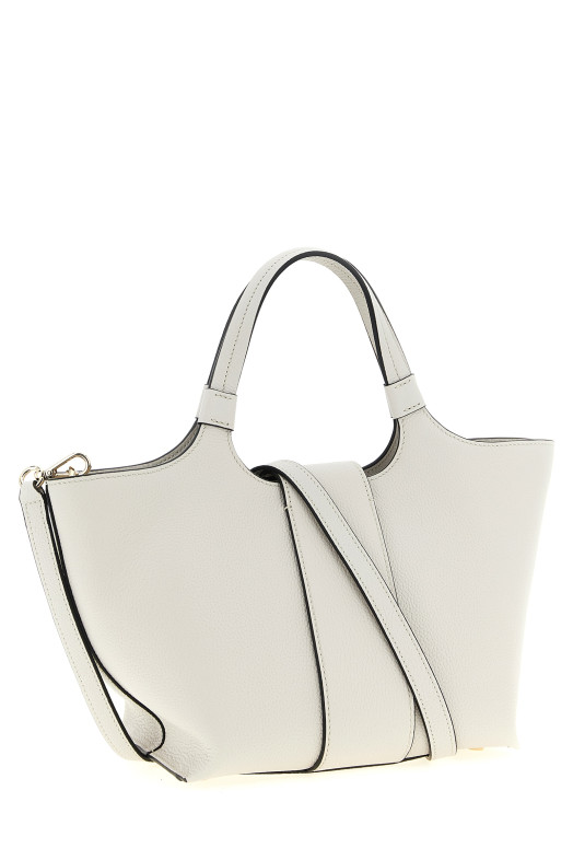 'Belle Vivier' mini shopping bag Gray