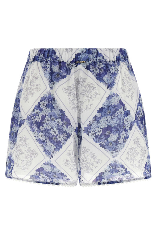 Ramie shorts Multicolor