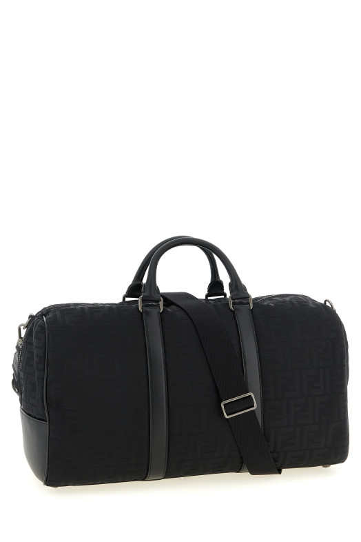 Medium FF duffel bag Black