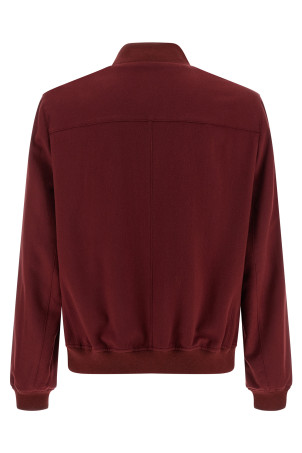 Cashmere bomber jacket Red