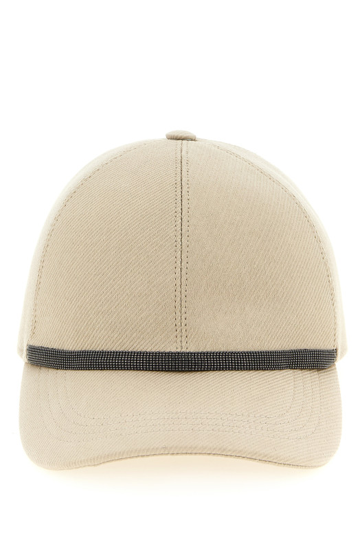 'Baseball' hat Beige