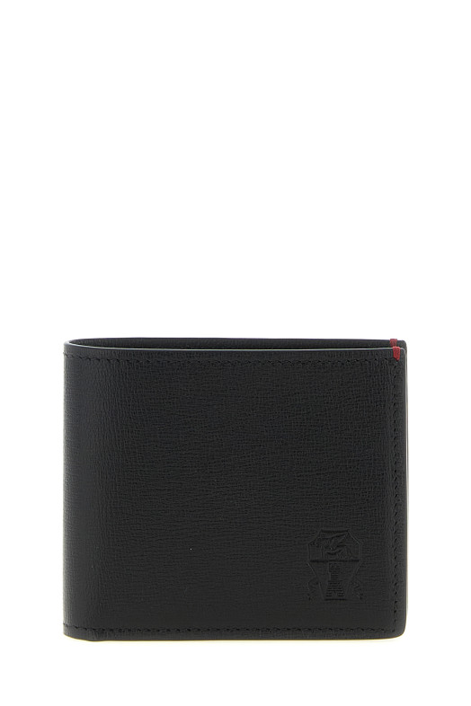 Heraldic coat of arms wallet Black