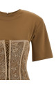 Bustier T-shirt Brown