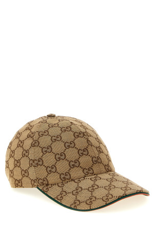 GG fabric cap Beige