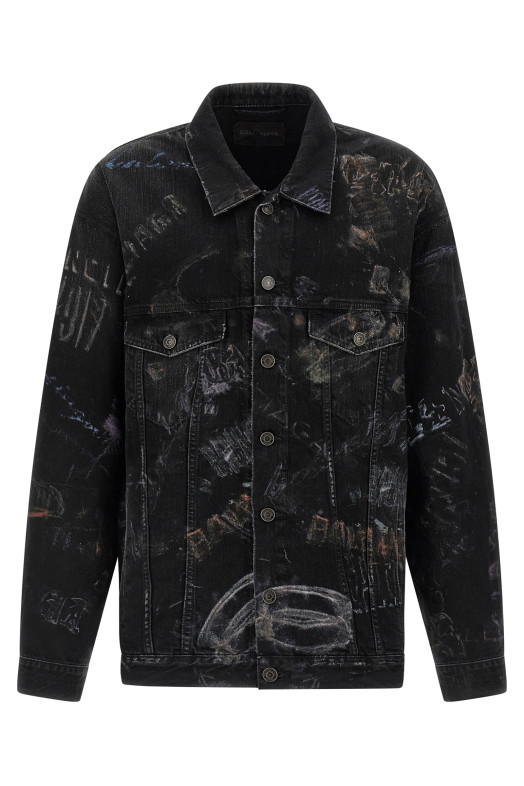 'Oversize' jacket Black