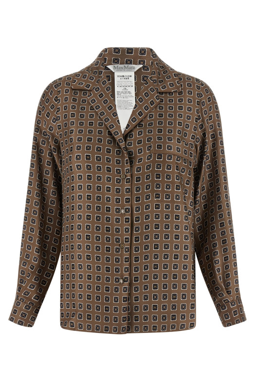 'MxmDisco' shirt Brown