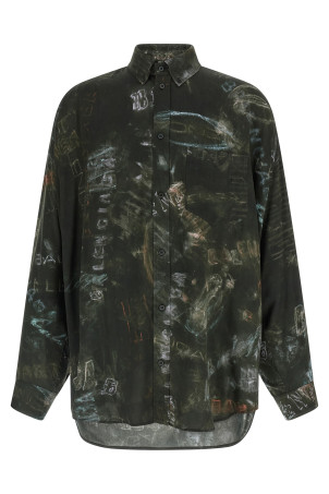 'Cocoon' shirt Black