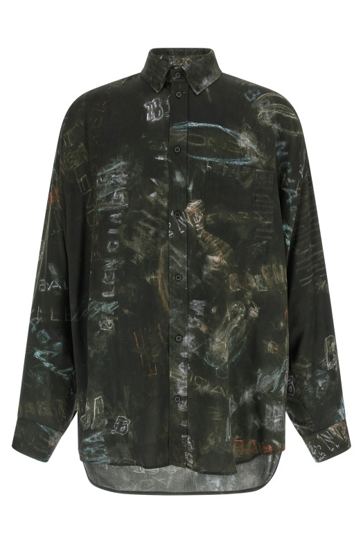 'Cocoon' shirt Black