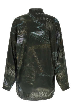 'Cocoon' shirt Black