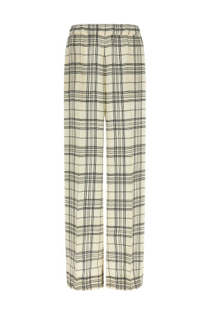 Fluid viscose pants Beige