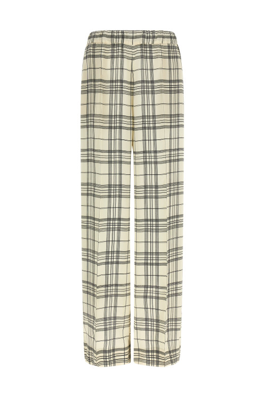 Fluid viscose pants Beige