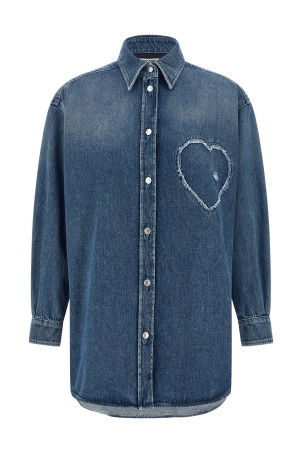 'Heart' shirt Blue