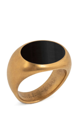 'Stone Signet' ring Gold