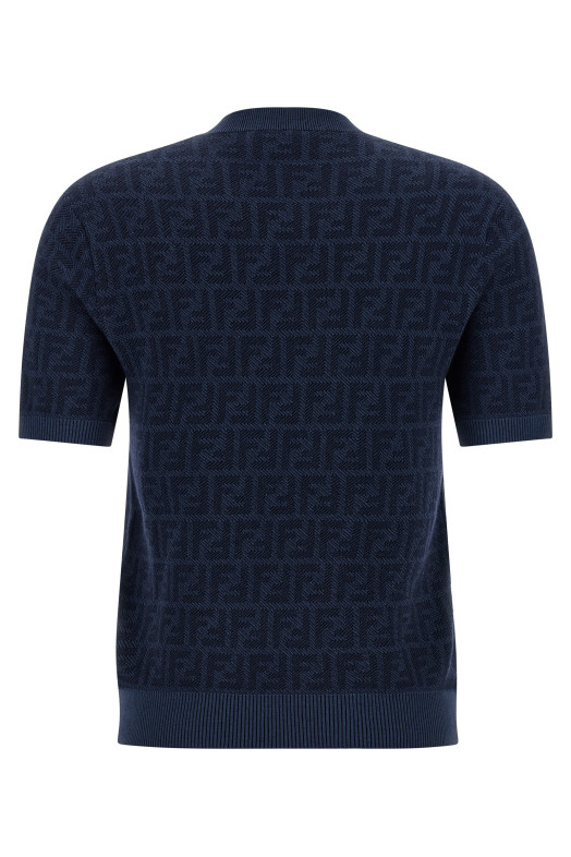 Jacquard sweater Blue