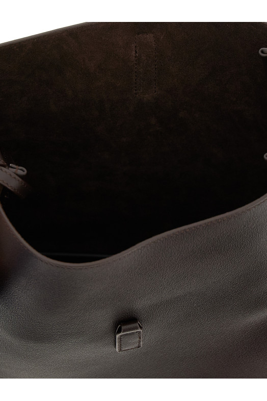 Micro 'Le 5 à 7' shoulder bag Brown