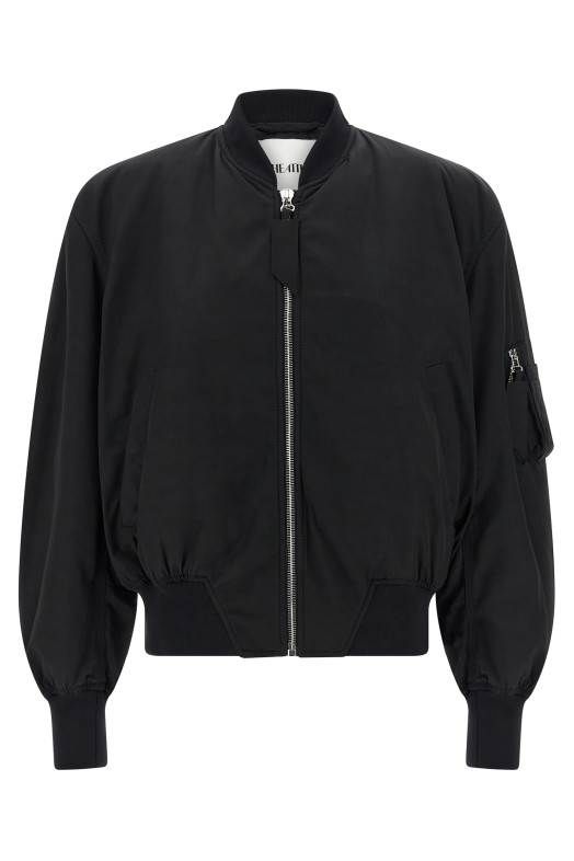 'Anja' bomber jacket Black