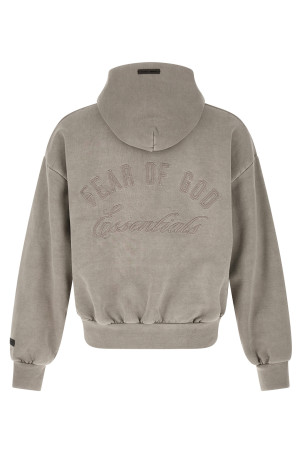 'Classic Fleece Full Zip' hoodie Gray