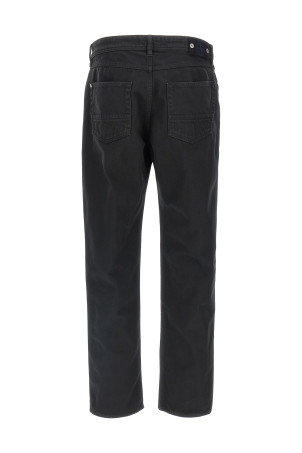 Light bull denim jeans Black