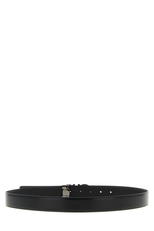 'Gancini' reversible belt Black