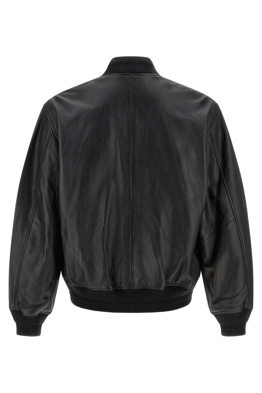 'L-Type' bomber jacket Black