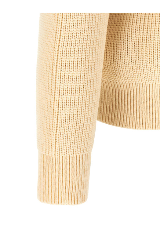 'Denim Mix D2' cardigan Beige