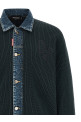 'Denim Mix D2' cardigan Blue