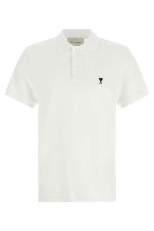 'Ami De Coeur' polo shirt Black-grey