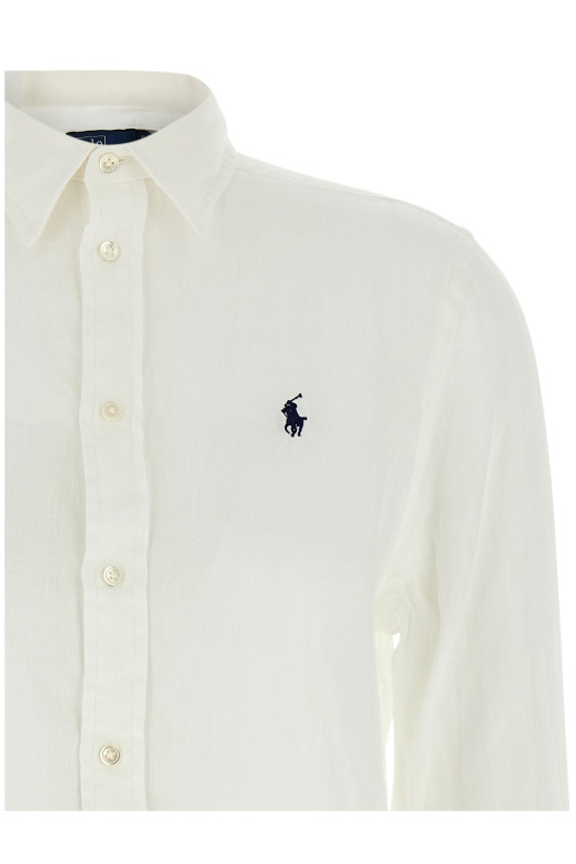 Linen shirt White