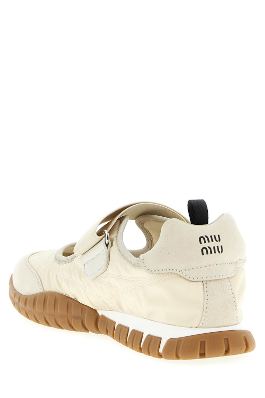 'Tyre' ballet flats Beige