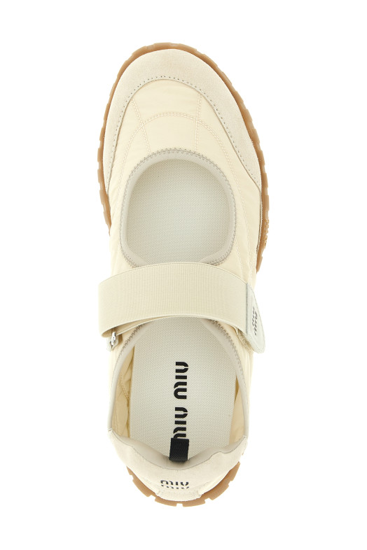 'Tyre' ballet flats Beige