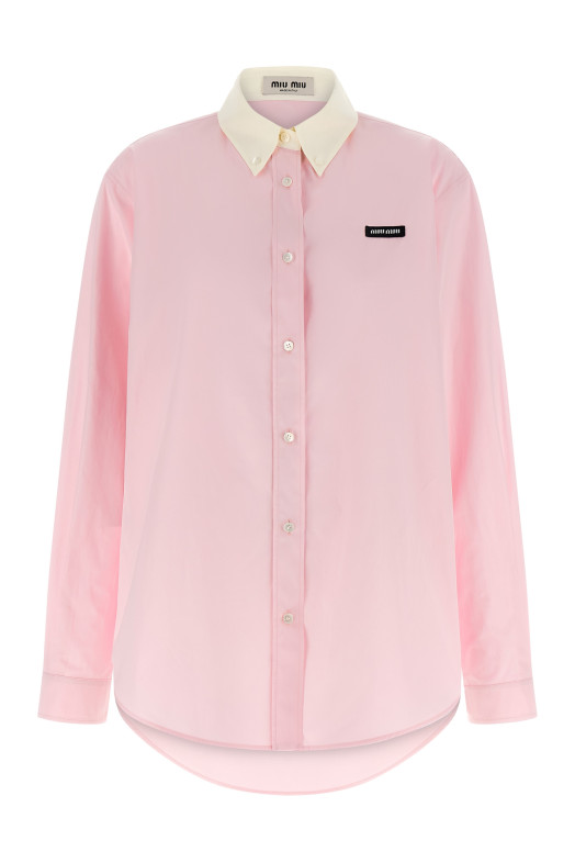 Button-down shirt Pink