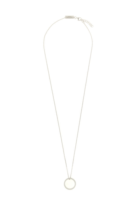 'Number Reference' necklace Silver