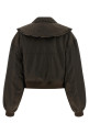 'Duchesse Nylon' bomber jacket Brown