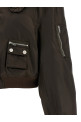 'Duchesse Nylon' bomber jacket Brown