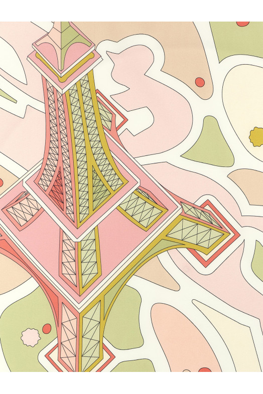 'Torre Equestre' scarf Pink